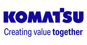 Logo de Komatsu Chile – cliente de RODECH en programa de Team Building para empresas
